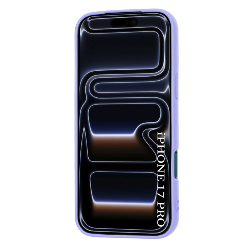 Husa silicon iPhone 17 Pro Techsuit SoftFlex MagSafe, violet
