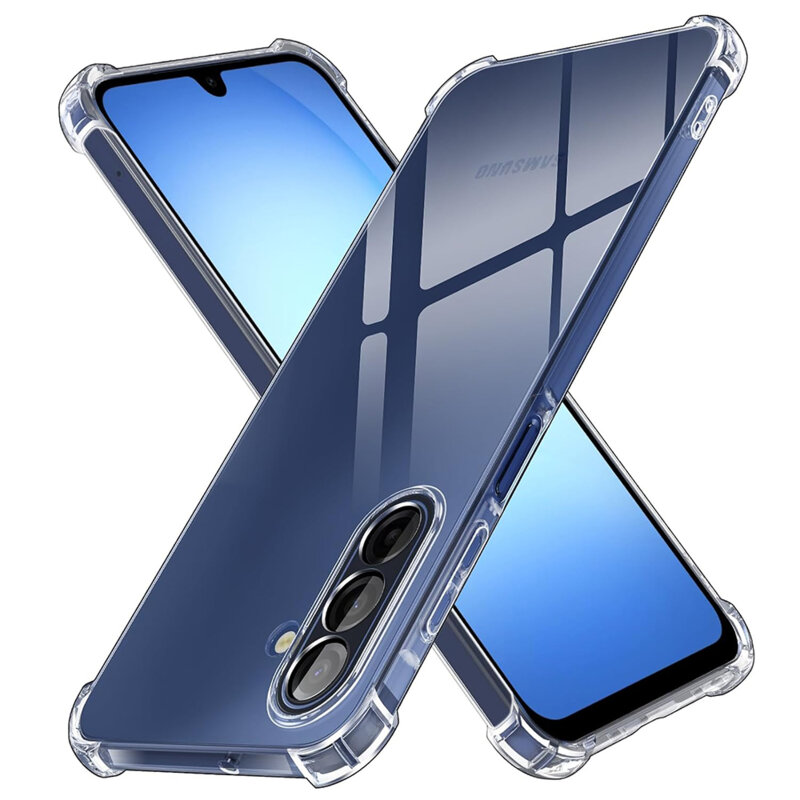 Husa Samsung Galaxy A17 5G Techsuit Shockproof Clear Silicone, transparenta