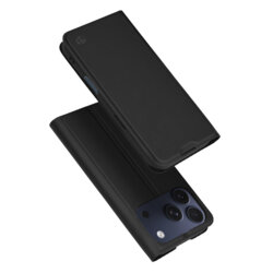 Husa iPhone 17 Pro Techsuit Magskin Book, negru