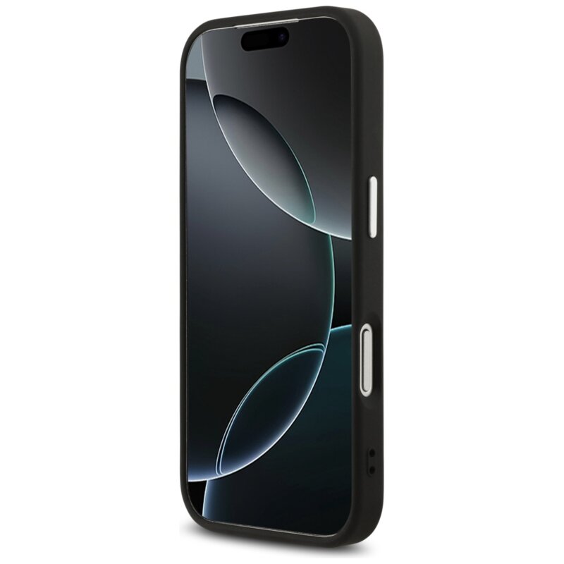 Husa originala Guess iPhone 17 Pro Max Hardcase Big 4G Classic Logo, negru, GUHCP17XP4G4SMCK
