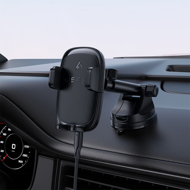 Suport auto cu incarcare wireless pentru bord Acefast, D49