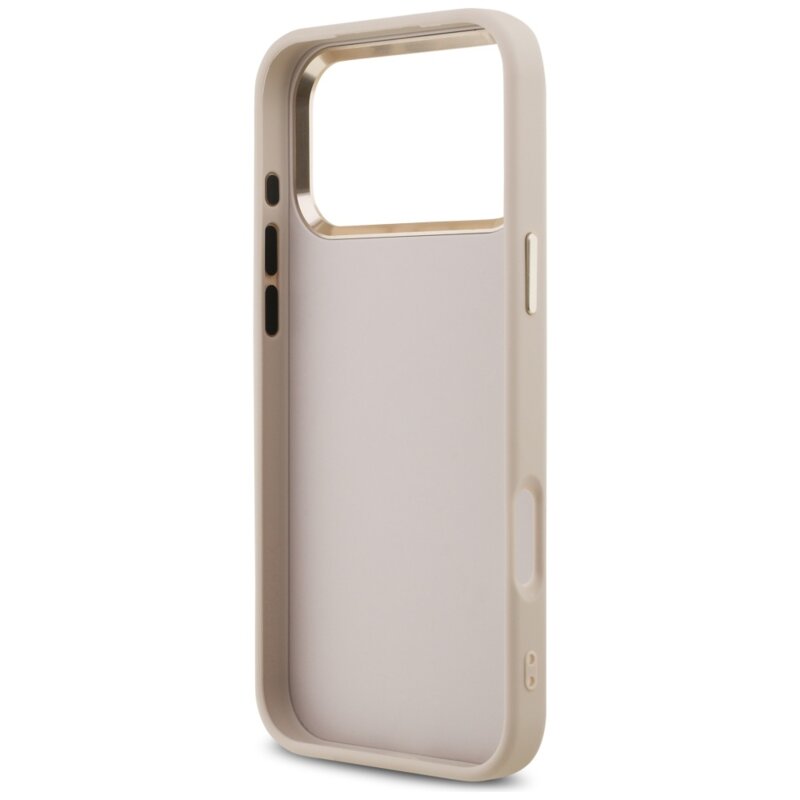 Husa originala Guess iPhone 17 Pro Max Hardcase Big 4G Classic Logo, roz, GUHCP17X4GMGCPI