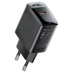 Incarcator GaN Type-C Fast Charge Acefast, A102, 30W, negru