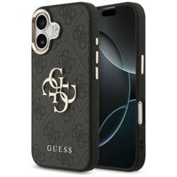 Husa originala Guess iPhone 17 Hardcase Big 4G Classic Logo, negru, GUHCP17S4GMGCGR