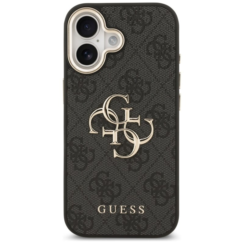 Husa originala Guess iPhone 17 Hardcase Big 4G Classic Logo, negru, GUHCP17S4GMGCGR