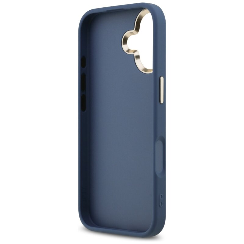 Husa originala Guess iPhone 17 Hardcase Big 4G Classic Logo, bleu, GUHCP17S4GMGCBL