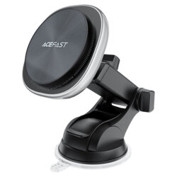 Suport auto MagSafe cu incarcare wireless Acefast, D42, argintiu