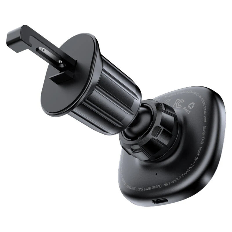 Suport auto cu incarcare wireless pentru telefon Acefast, D46