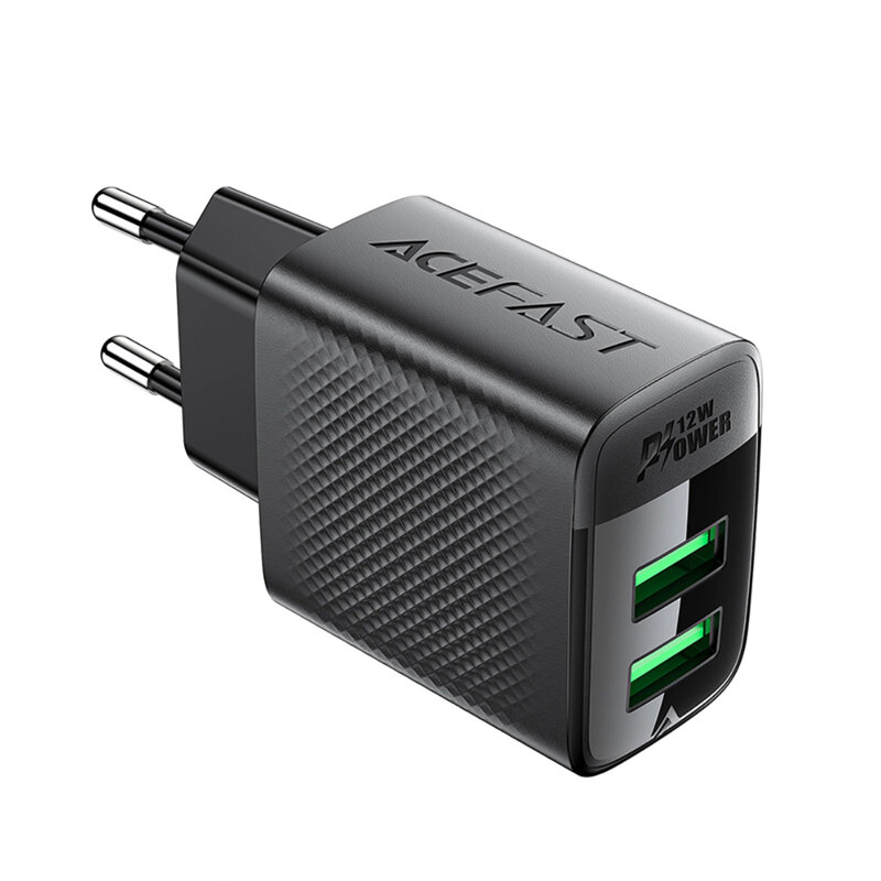 Incarcator GaN Type-C Fast Charge Acefast, A86, 30W, negru