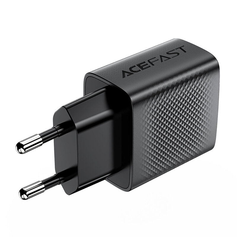 Incarcator GaN Type-C Fast Charge Acefast, A86, 30W, negru