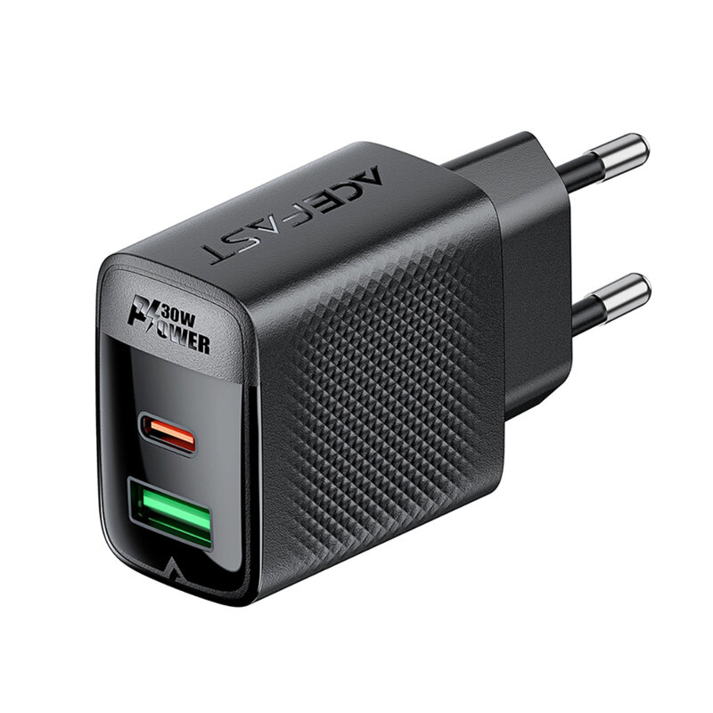 Incarcator USB, Type-C Fast Charge Acefast, A98, 30W, negru