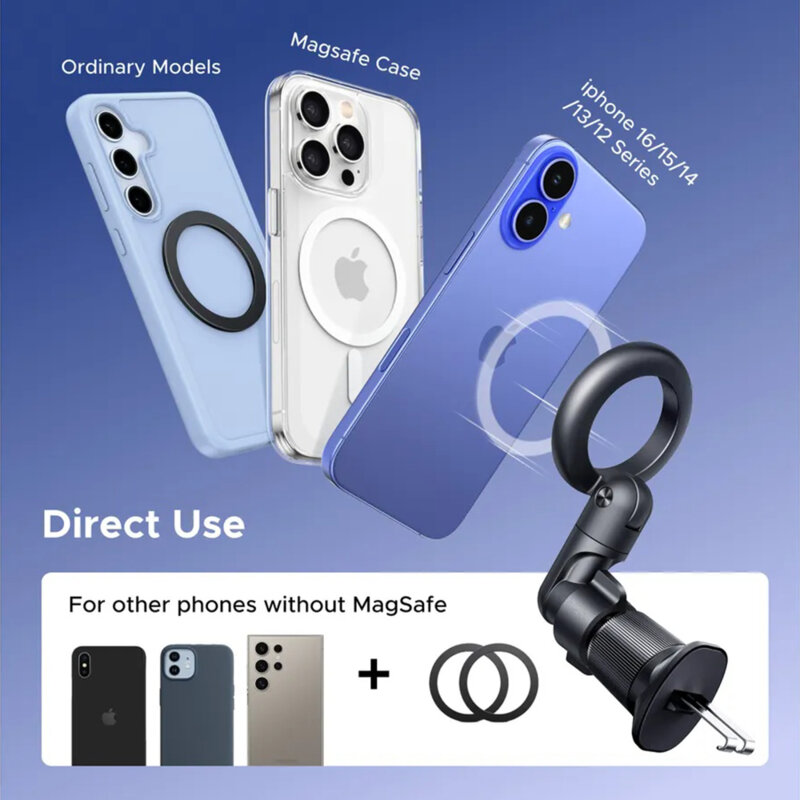 Suport telefon magnetic pentru grila ventilatie Ugreen, 65185