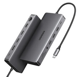 Hub USB-C 13in1, USB, HDMI, DP, RJ45, 10Gbps Ugreen, 15978