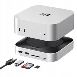 Hub USB-C Mac Mini M4, 11in1, 10Gbps, 8TB Ugreen, 4cm, 65487