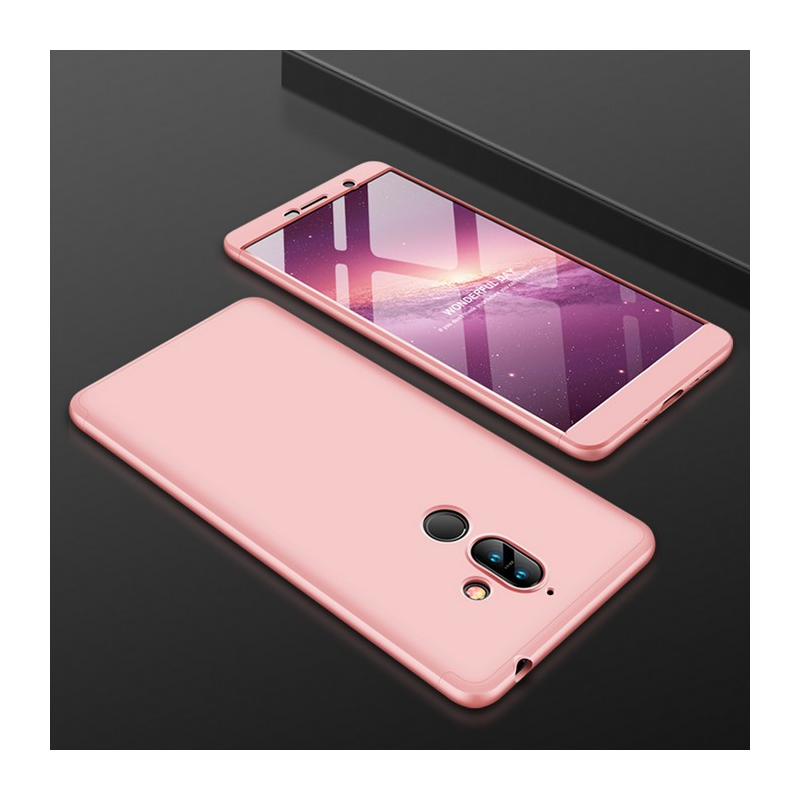 Husa Nokia 7 Plus GKK 360 Full Cover Roz
