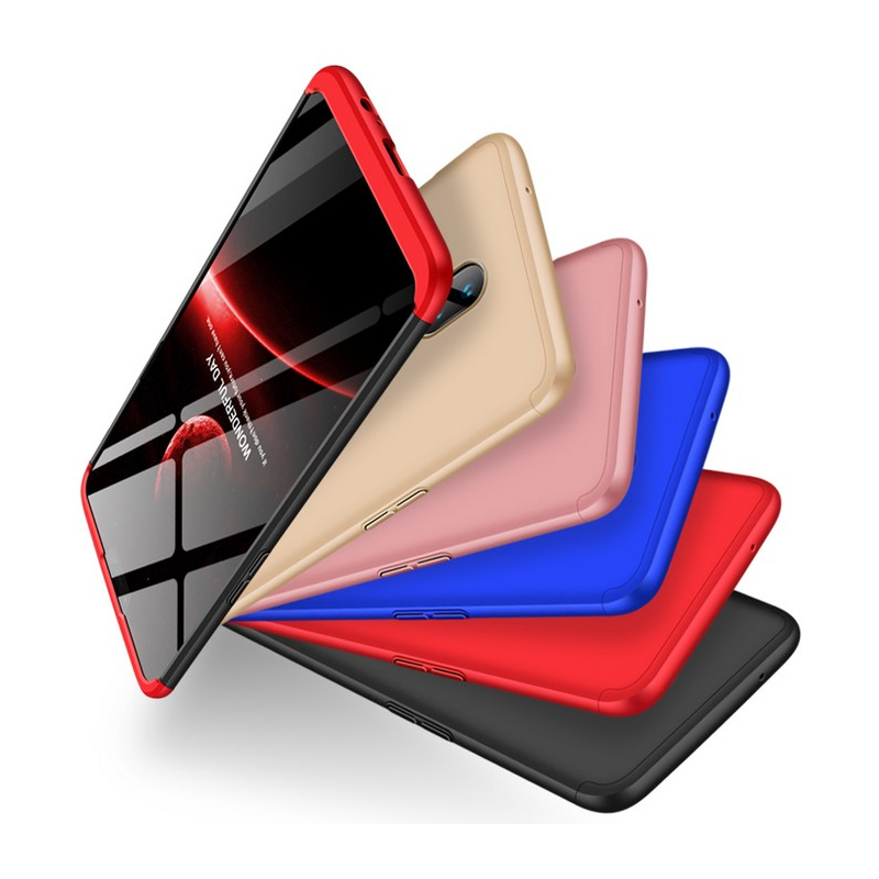 Husa OnePlus 6 GKK 360 Full Cover Roz