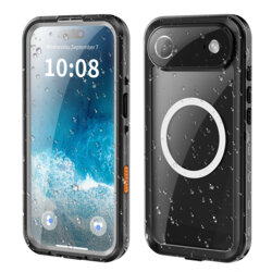 Husa impermeabila iPhone 17 Air ShellBox Waterproof IP68, negru