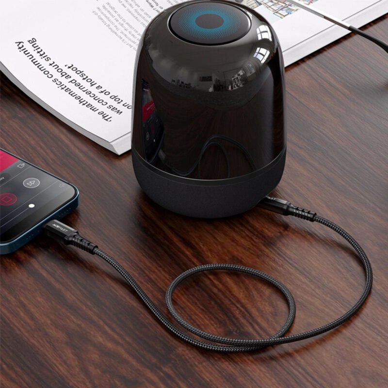 Cablu audio Lightning la Jack 3.5mm tata Acefast, 1.2m, C1-06