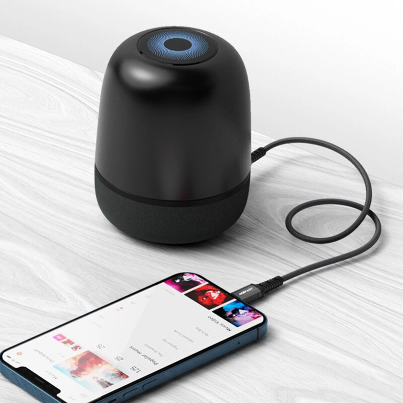 Cablu audio Lightning la Jack 3.5mm tata Acefast, 1.2m, C1-06