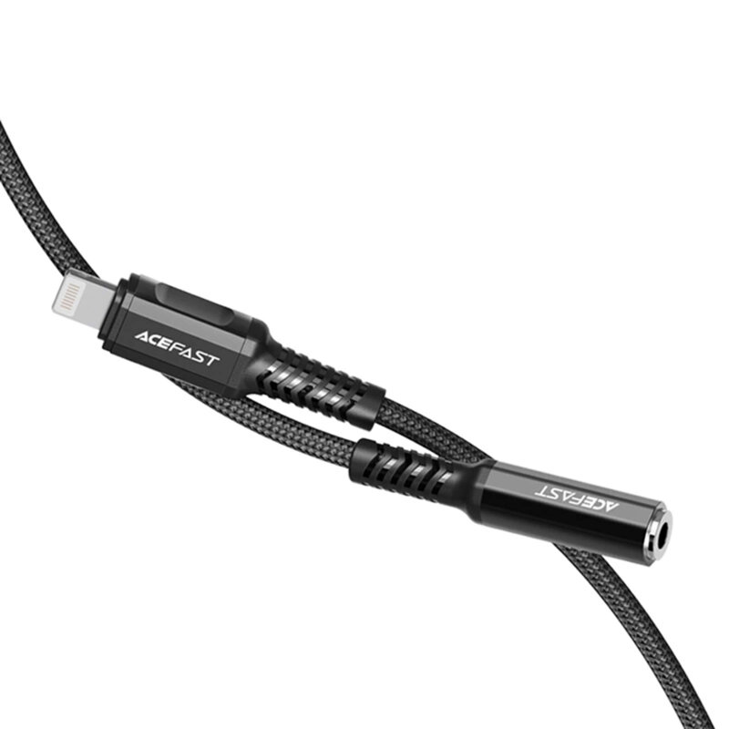 Cablu audio Lightning la Jack 3.5mm mama Acefast, 0.18m, C1-05