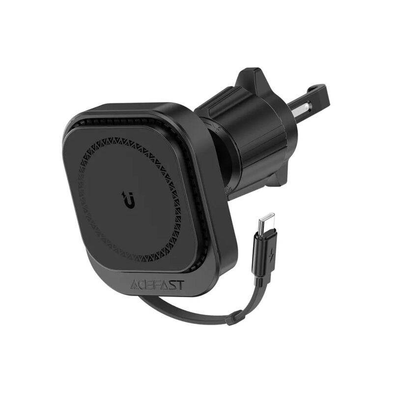 Suport auto MagSafe iPhone cu cablu retractabil Acefast, D32