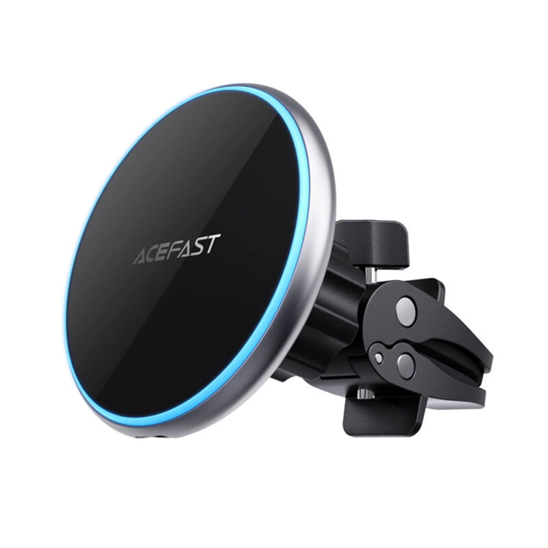Suport auto magnetic cu incarcare wireless, 15W, Acefast, D3