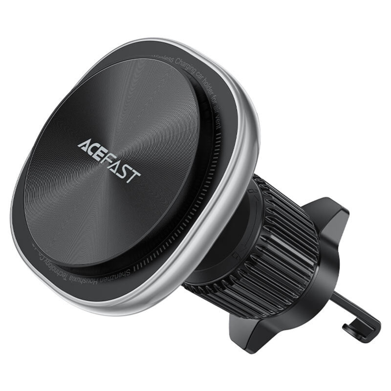 Suport telefon auto wireless magnetic Acefast, D41, argintiu