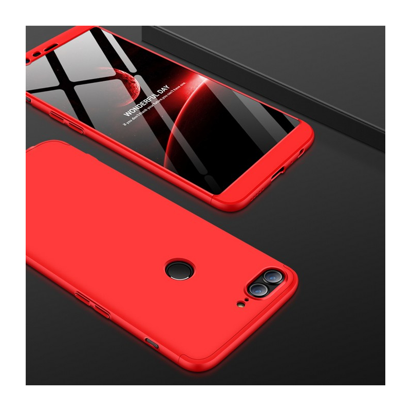 Husa OnePlus 5T GKK 360 Full Cover Rosu