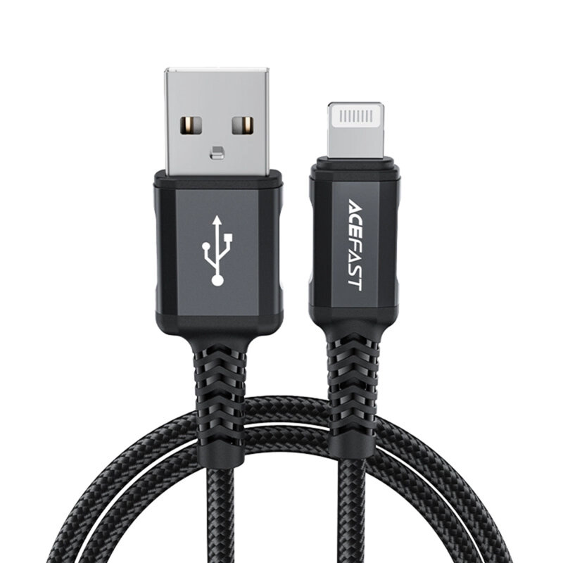 Cablu incarcare iPhone, Lightning, 2.4A, Acefast C4-02, 1.8m