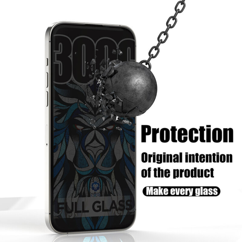 Folie sticla iPhone 17 Pro Max Lito D+ Max Privacy 300C, negru
