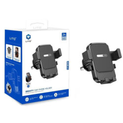 Suport auto pentru telefon Gravity Design Lito, gri, LT-W08