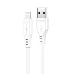 Cablu incarcare iPhone, 2.4A, MFi Acefast, C3-02, alb, 1.2m