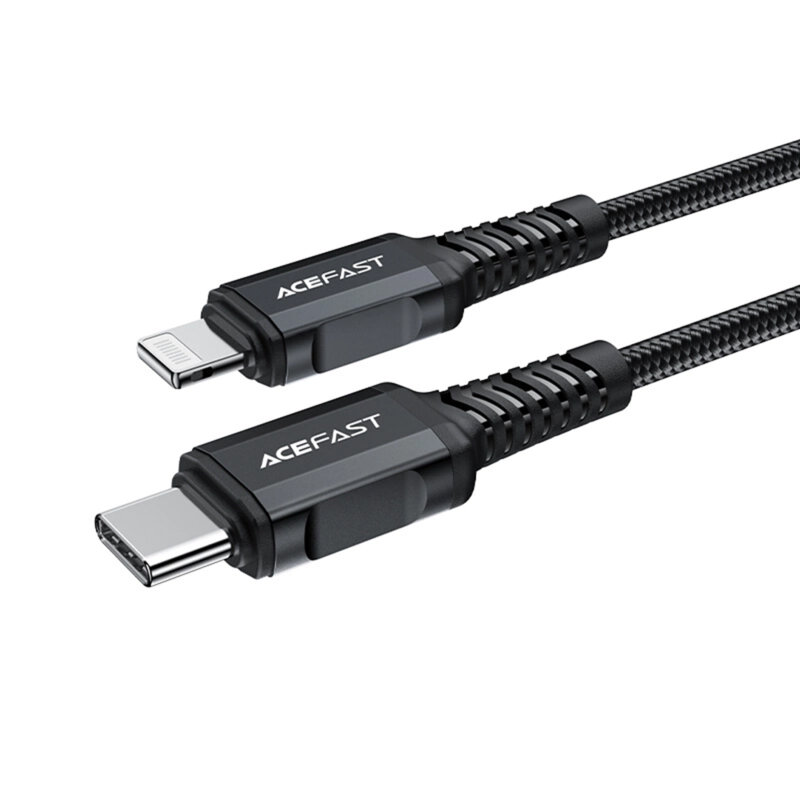 Cablu incarcare iPhone, Lightning, 30W, 3A, Acefast C4-01, 1.8m