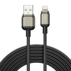 Cablu de date Fast Charging USB la Lightning Lito, LD17
