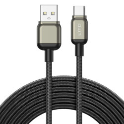 Cablu de date Fast Charging USB la Type-C Lito, LD17