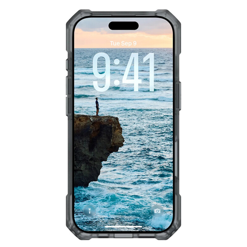 Husa iPhone 17 UAG Essential Armor MagSafe, Ash