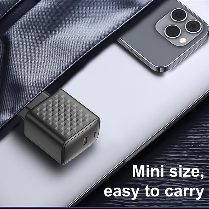 Incarcator priza Type-C PD20W Lito, negru, LC13