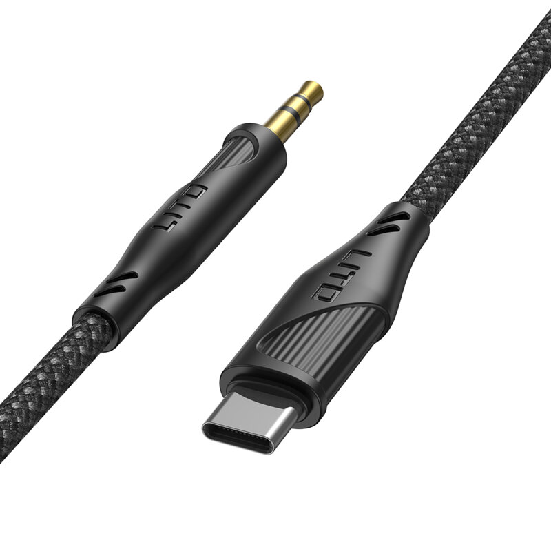 Adaptor audio Jack la Jack 3.5mm Lito LA02, 1m, negru