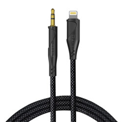 Adaptor audio Lightning la Jack 3.5mm Lito LA02, 1m, negru
