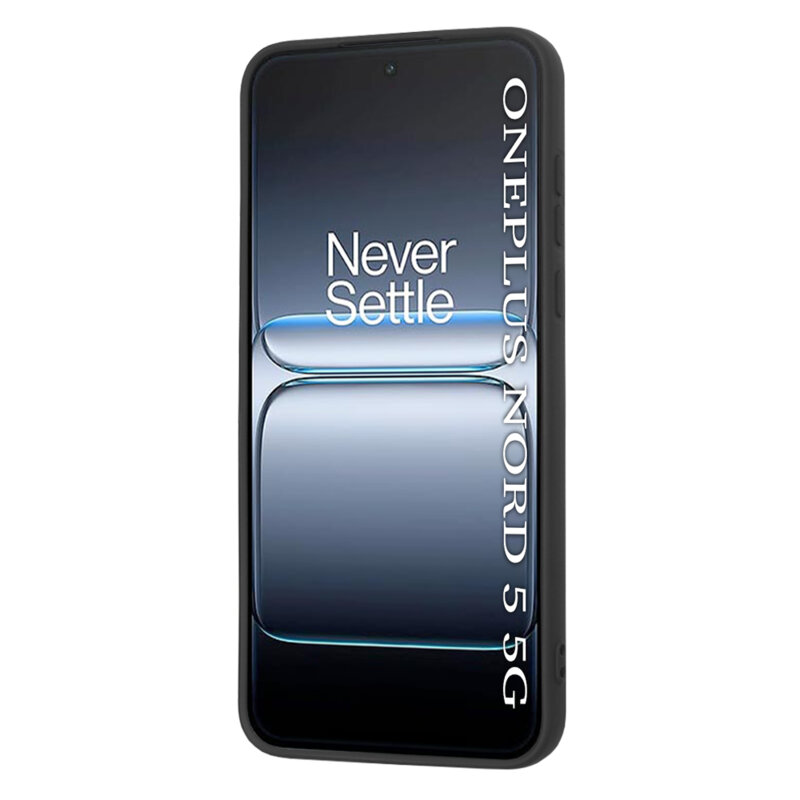 Husa silicon OnePlus Nord 5 Techsuit SoftFlex, negru