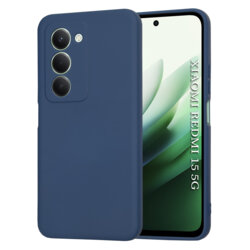 Husa silicon Xiaomi Redmi 15 5G Techsuit SoftFlex, bleumarin