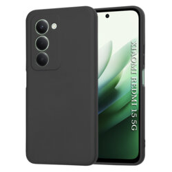 Husa silicon Xiaomi Redmi 15 5G Techsuit SoftFlex, negru
