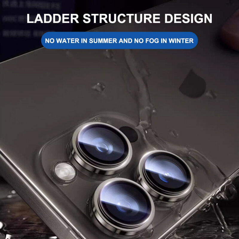 Folie sticla iPhone 17 Lito Titanium AR Camera Glass, mov