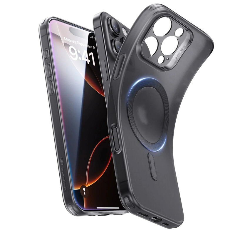 Husa iPhone 16 Pro Max ESR Zero HaloLock, negru