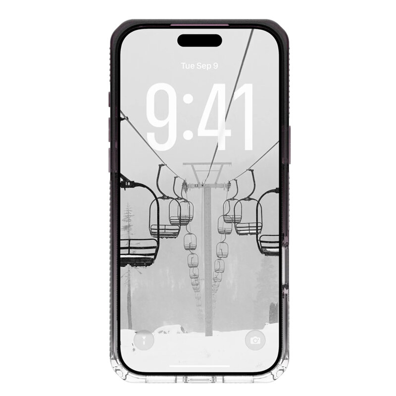 Husa iPhone 17 Pro Max UAG Plyo MagSafe, Black Clear Ombre