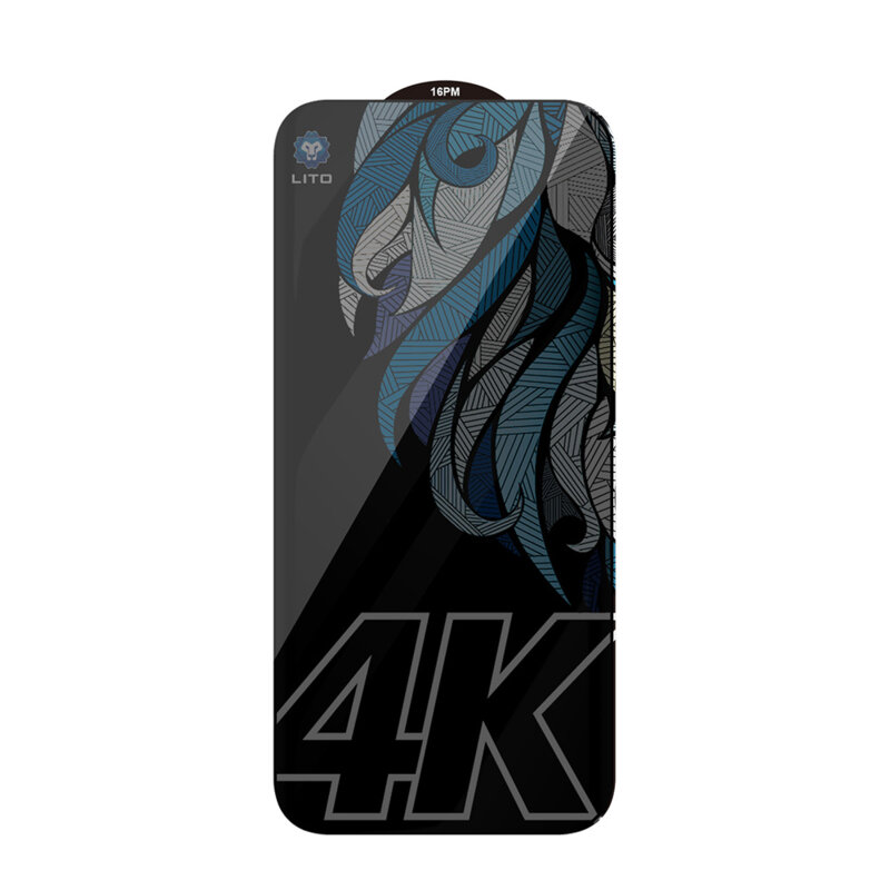 Folie sticla iPhone 17 Air Lito D+ Max 4K Privacy, negru