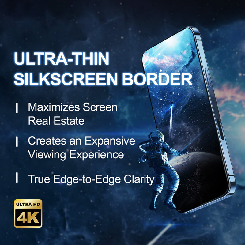 Folie sticla iPhone 17 Air Lito D+ Max 4K Privacy, negru