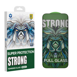 Folie sticla iPhone 16 Pro Lito D+ Max Strong Privacy, negru