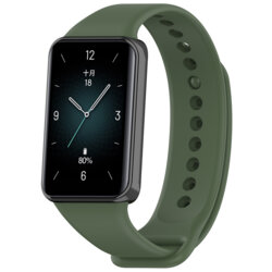 Bratara Honor Band 9 Techsuit, verde inchis, W014