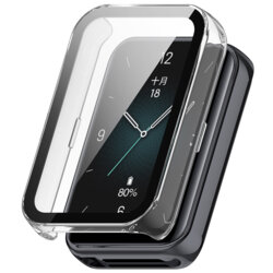 [Pachet 360°] Husa + folie Honor Band 9 Techsuit Defense, transparenta